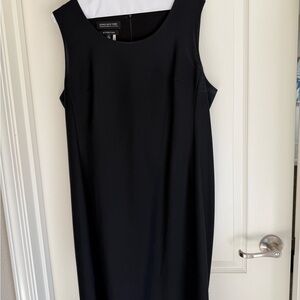 Jones New York Black Midi Sheath Dress